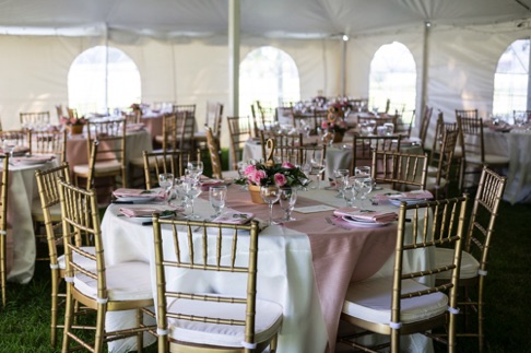 Tented Wedding Reception